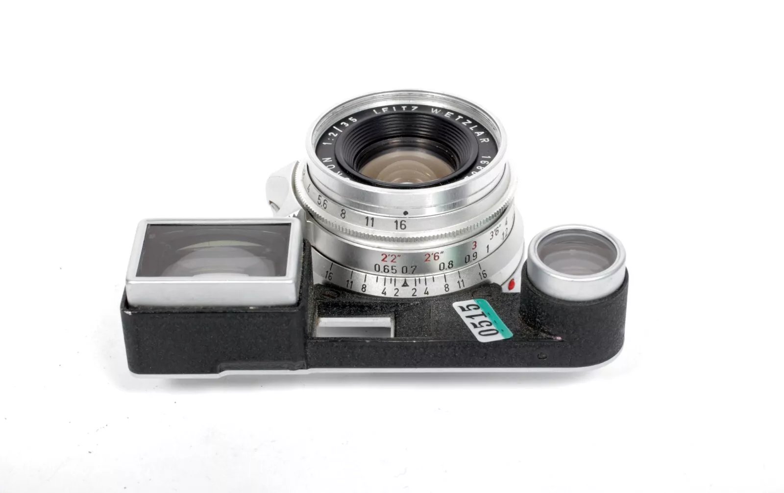Leica Summicron M 35mm F2 lens with goggles and caps #0515